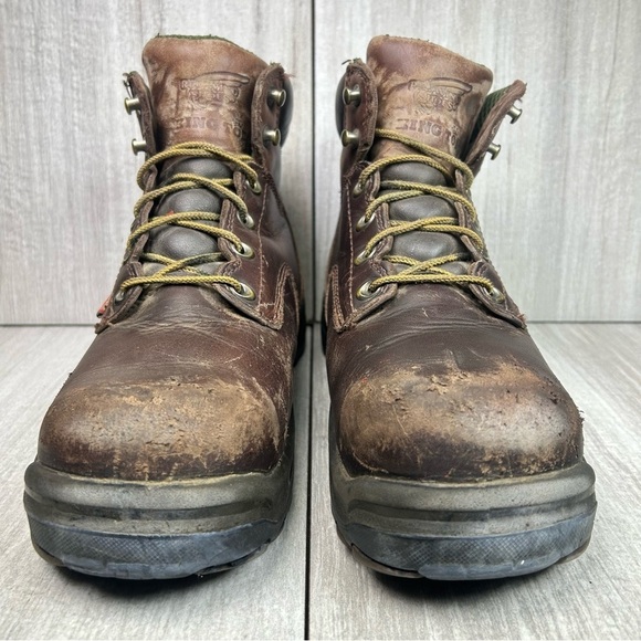 Red Wing King Toe 6 in EH Safety Toe Work Boot Brown Leather Mens Size 8.5 main image 9